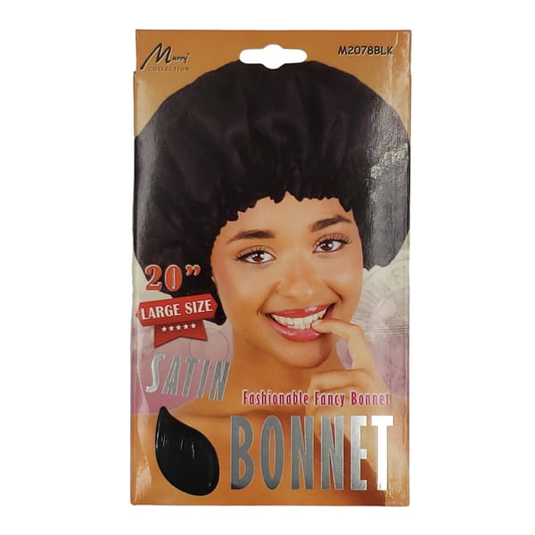 Murry Satin Bonnet M2078BLK