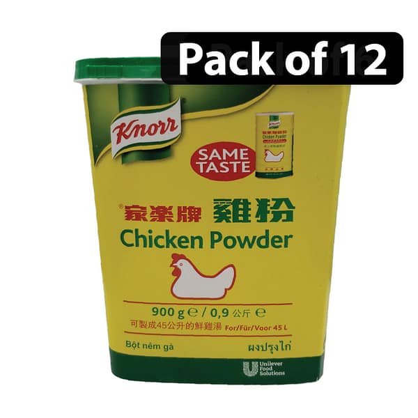 (Pack of 12) Knorr Chicken Powder 900g