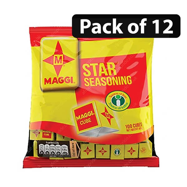 (Pack of 12) Maggi Seasoning 400g (100 Cubes)