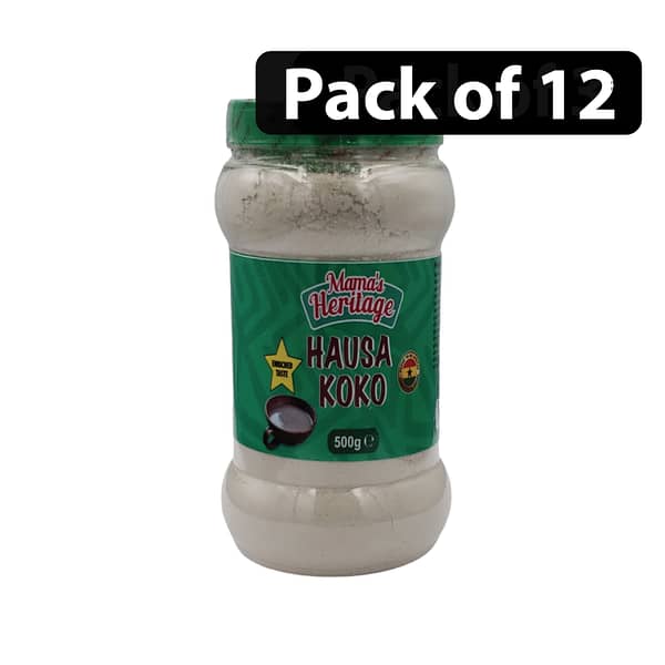 (Pack of 12) Mama's Heritage Hausa Koko 500g