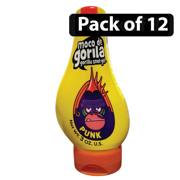 (Pack of 12) Moco De Gorilla Snot Gel Punk 3oz