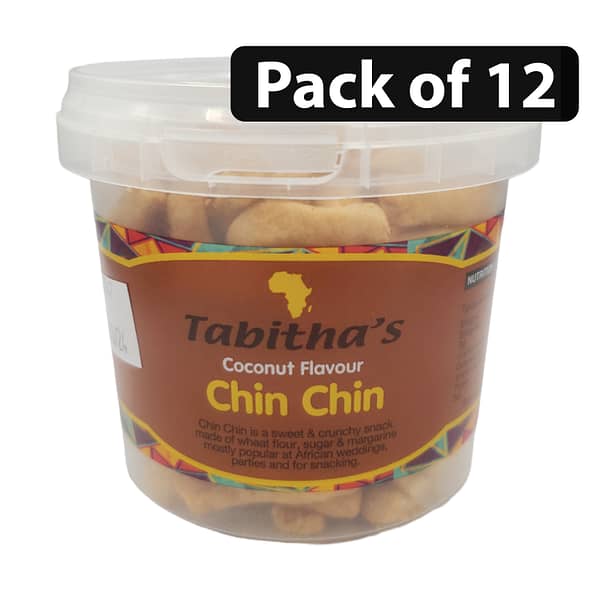 (Pack of 12) Tabitha's Coconut Chin Chin 120g