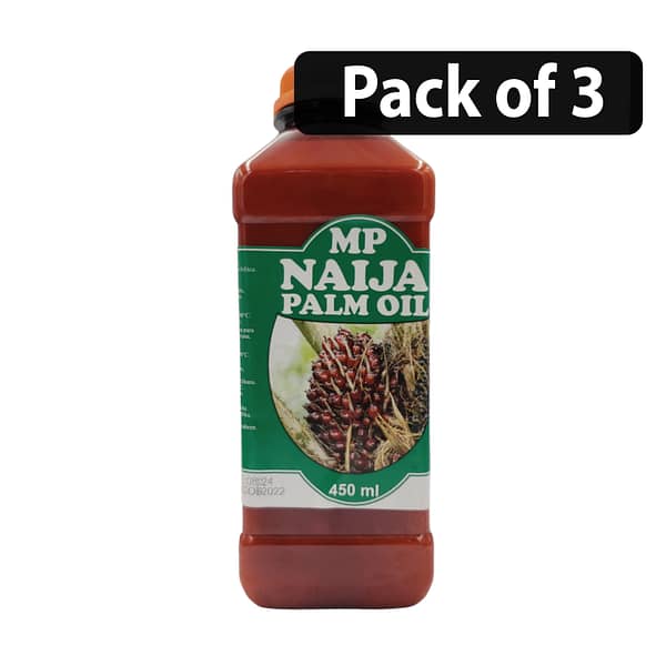 (Pack of 3) MP Naija Palm Oil 450ml