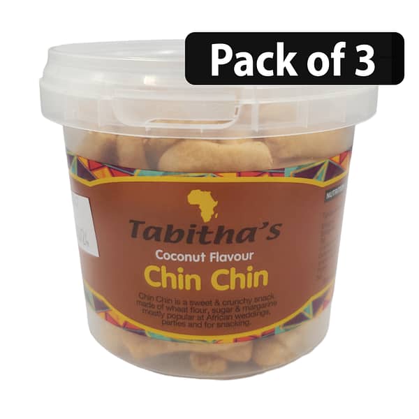 (Pack of 3) Tabitha's Coconut Chin Chin 120g