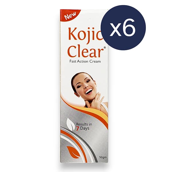 (Pack of 6) Kojic Fast Action Cream 50g