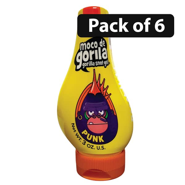 (Pack of 6) Moco De Gorilla Snot Gel Punk 3oz
