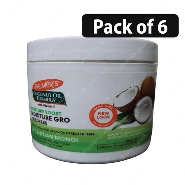 (Pack of 6) Palmer's Coconut Oil Moisture Gro Hair Dress 8.8oz