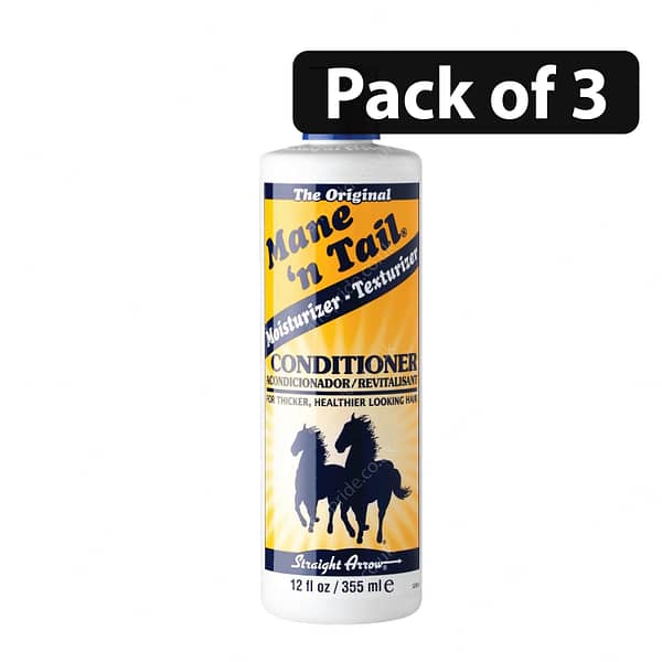 (Pack of 3) The Original Mane 'n Tail Moisturizer -Texturizer Conditioner 12oz