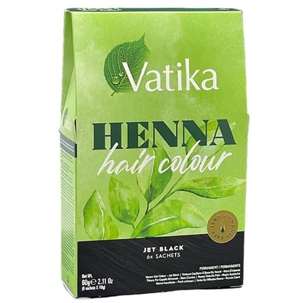 Vatika Heena Hair Colour 60g Jet black Vatika Heena Hair Colour 60g Jet black