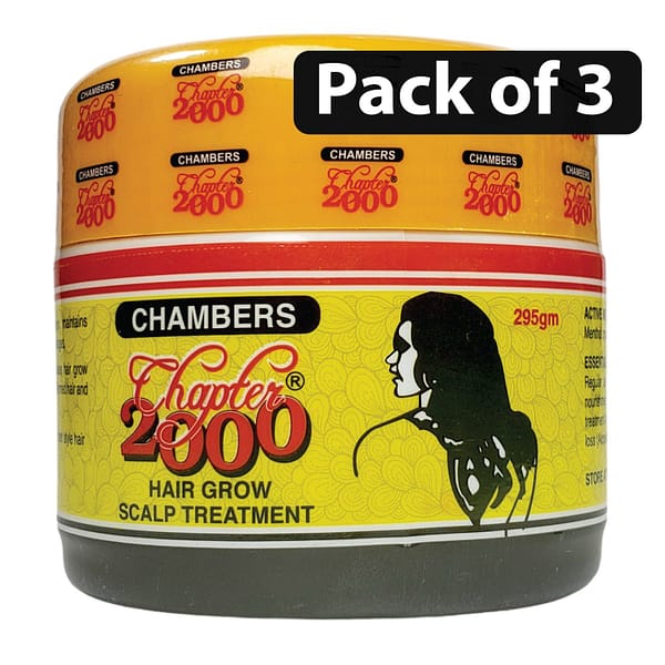 (Pack of 3) Chambers Chapter 2000 Hair Grow Scalp Treatment 295g