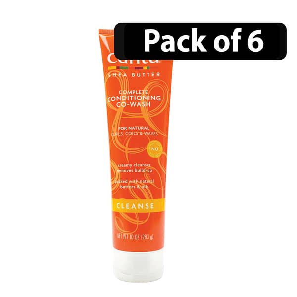 (Pack of 6) Cantu Shea Butter For Natural Hair Complete Conditioning Co-Wash 10oz