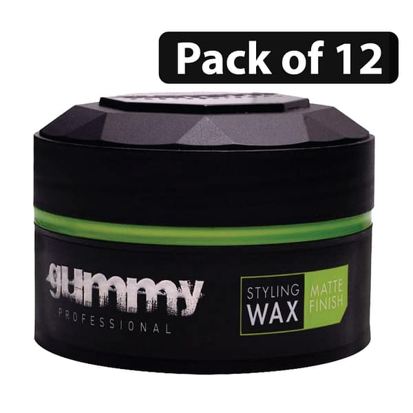 (Pack of 12) Gummy Styling Wax Matte Finish 150ml N