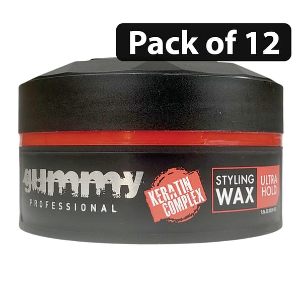 (Pack of 12) Gummy Ultra Hold Styling Wax 150ml