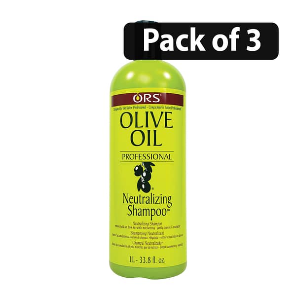 (Pack of 3) ORS Olive Oil Neutralizing Shampoo 33.8oz