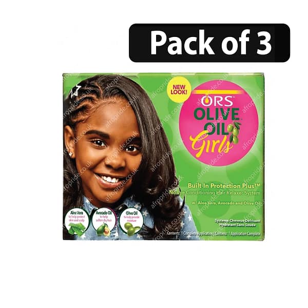 (Pack of 3) Olive oil girls