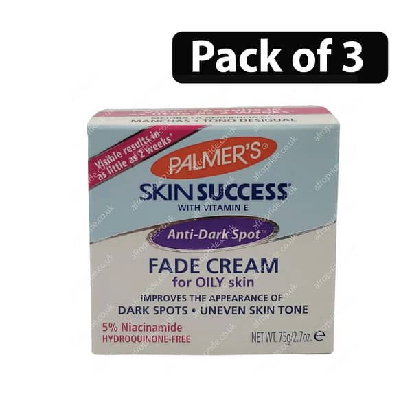 (Pack of 3) Palmer's Anti Dark Spot Fade Cream For Oily Skin 2.7oz