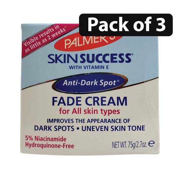 (Pack of 3) Palmer’s Anti Dark Spot Fade Cream for All Skin Types 2.7oz