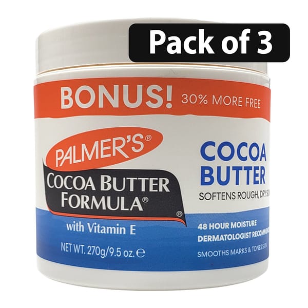 (Pack of 3) Palmer’s Cocoa Butter Formula 24 Hour Moisture 9.5oz