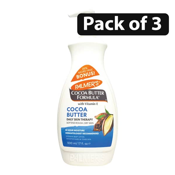 (Pack of 3) Palmer’s Cocoa Butter Formula Intensive Body Lotion 17fl.oz
