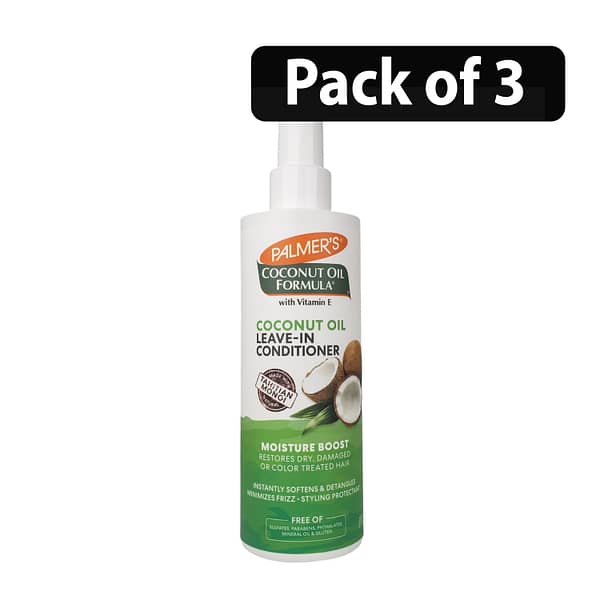 (Pack of 3) Palmer's Coconut Oil Leave-In Conditioner 8.5oz