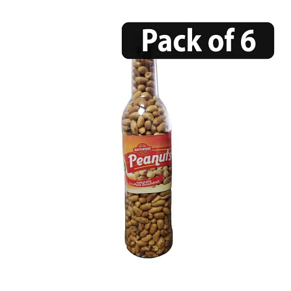 (Pack of 6) Haffinique Peanuts 510g