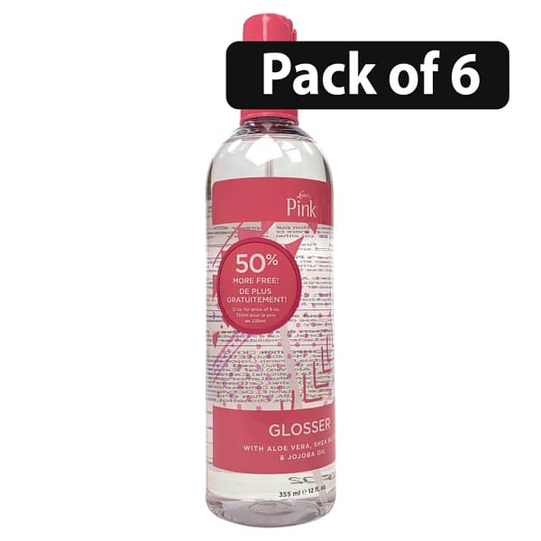 (Pack of 6) Luster’s Pink Glosser 12fl.oz