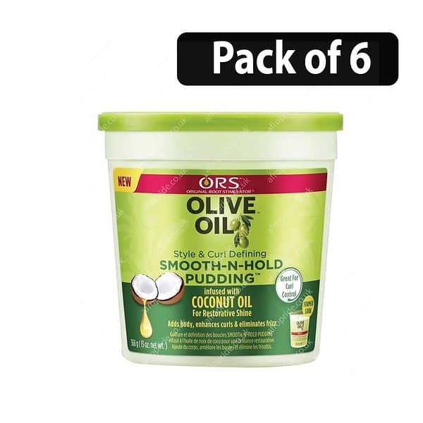 (Pack of 6) ORS Olive Oil Smooth-N-Hold Pudding 13oz