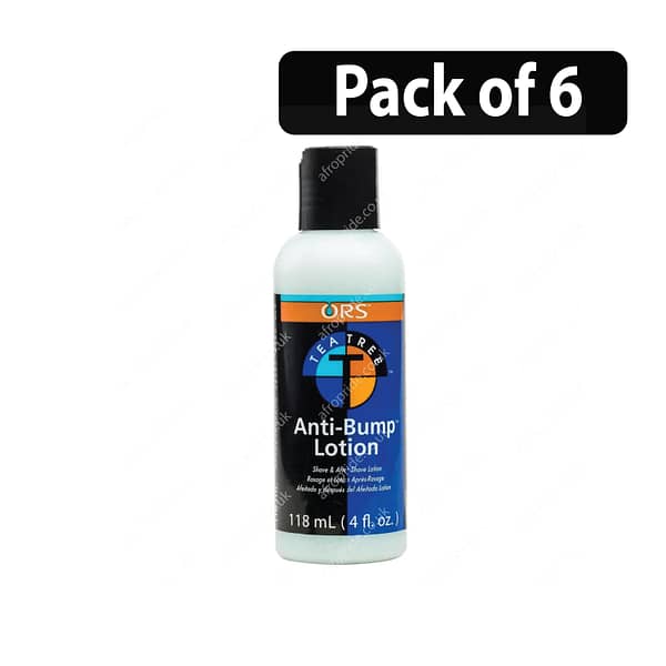 (Pack of 6) ORS Tea Tree Anti-Bump Lotion 4oz