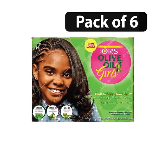 (Pack of 6) Olive oil girls