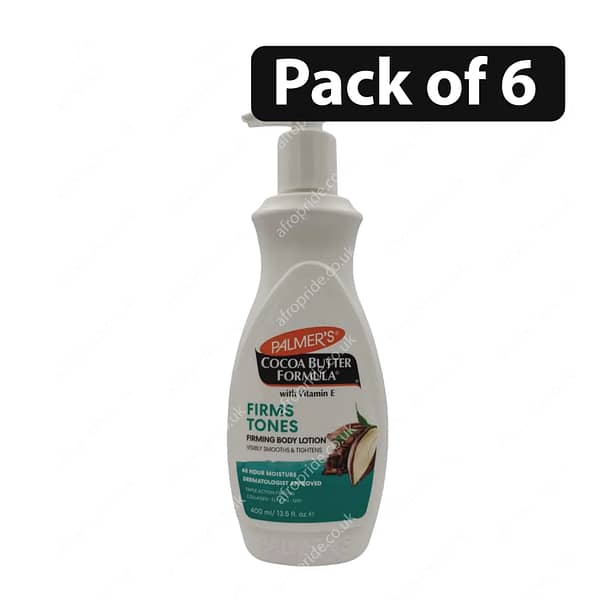 (Pack of 6) Palmer's Firms Tones Firming Body Lotion 400ml
