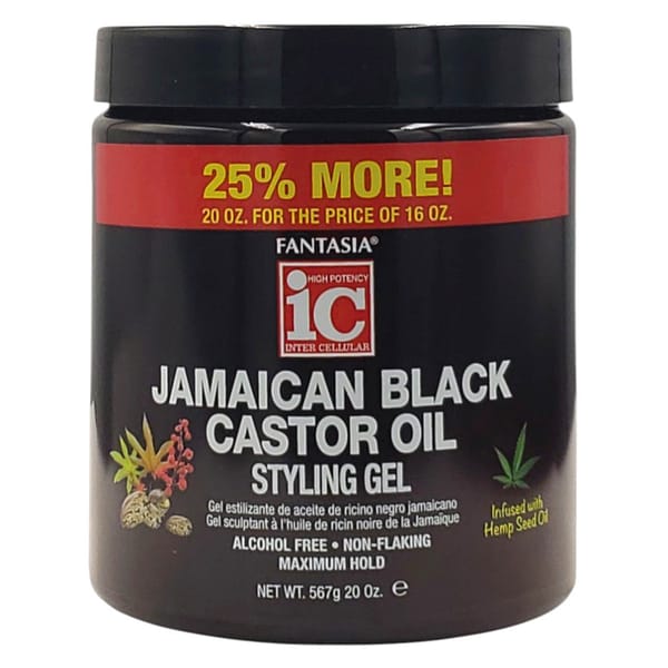 Fantasia Jamaican Black Castor Oil Styling Gel 20oz