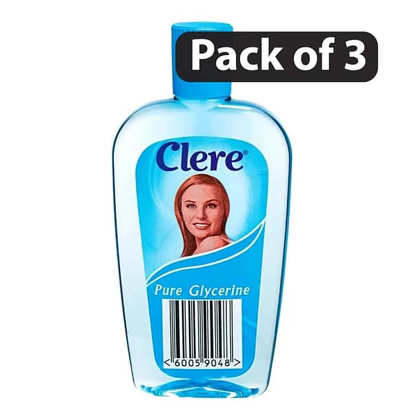 (Pack of 3) Clere Glycerine 100ml