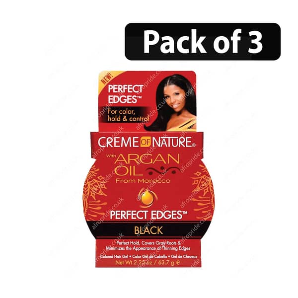 (Pack of 3) Creme of Nature Perfect Edges 2.25oz