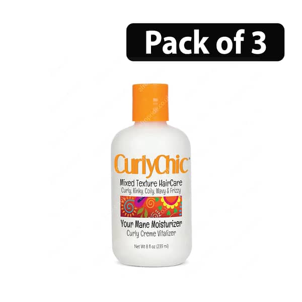 (Pack of 3) CurlyChic Your Mane Moisturizer 8oz