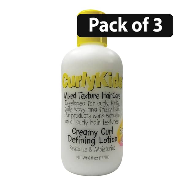 (Pack of 3) CurlyKids Curl Defining Lotion 6oz