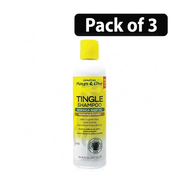 (Pack of 3) Jamaican Mango & Lime Tingle Shampoo 8oz