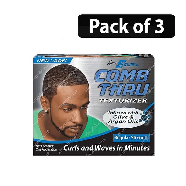 (Pack of 3) Luster's Scurl Comb Thru Texturizer Regular