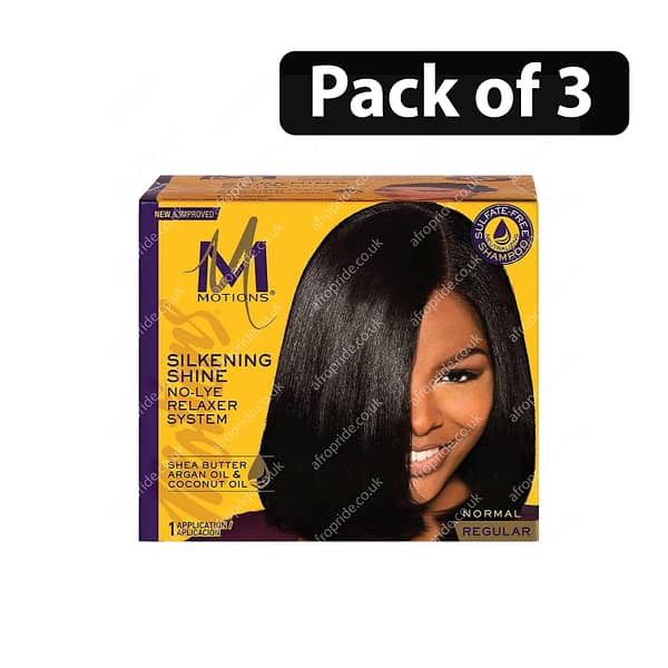 (Pack of 3) M motions silkening shine