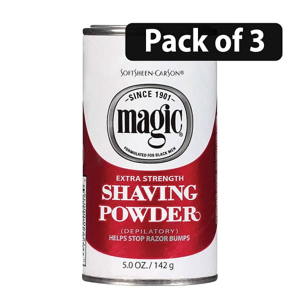 (Pack of 3) Magic Extra Strength Shaving Powder 5oz