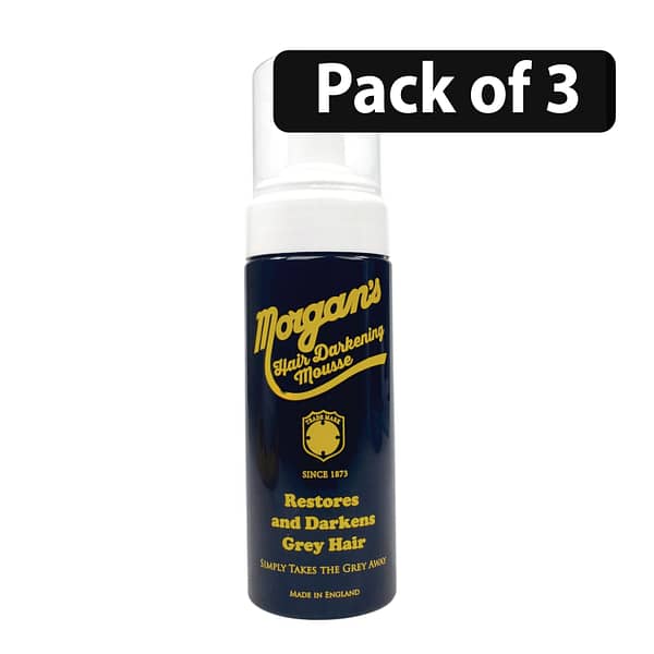 (Pack of 3) Morgan's Hair Darkening Mousse 150ml