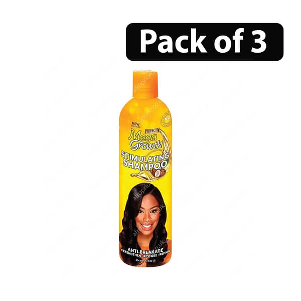 (Pack of 3) Profectiv Mega Growth Stimulating Shampoo 12oz