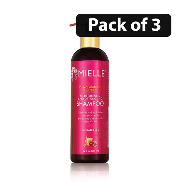 (Pack of 3) Mielle Pomegranate & Honey Shampoo 12fl.oz