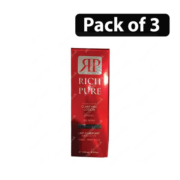 (Pack of 3) Rich And Pure Dolore Actim Clarifying Lotion