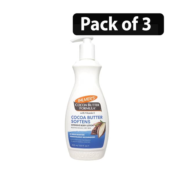 (Pack of 3) Palmer's Cocoa Butter Softens Intensive Body Lotion 13.5oz