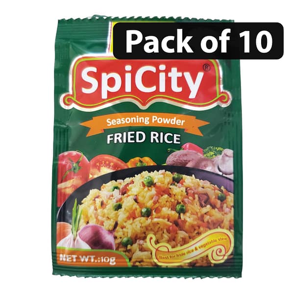 (Pack of 10) Spicity Seasoning Powder Fried Rice 10g