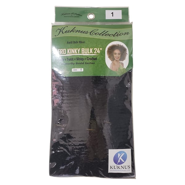 Kuknus Collection Afro Kinky Bulk 24'' 1