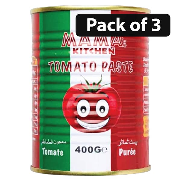 (Pack of 3) Mama's Kitchen Tomato Paste 400g