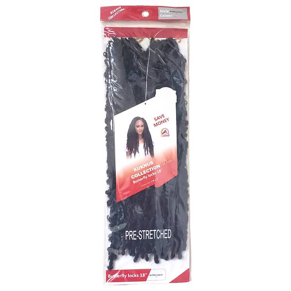 Kuknus Collection Butterfly Locks 18''