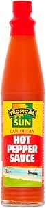 Tropical Sun Carribean Hot Pepper Sauce 85ml