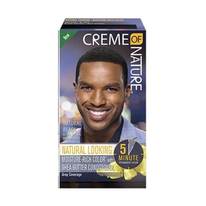 Creme Of Nature Natural Looking- Moisture-Rich Hair Color Natural Black